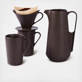 Rea Dunn Heritage 4-Piece Coffee Pour Over System Set