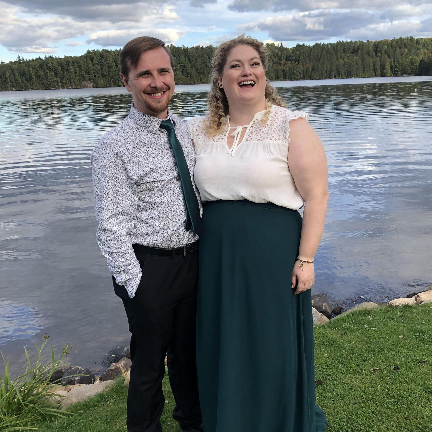 Algonquin wedding spent together!
