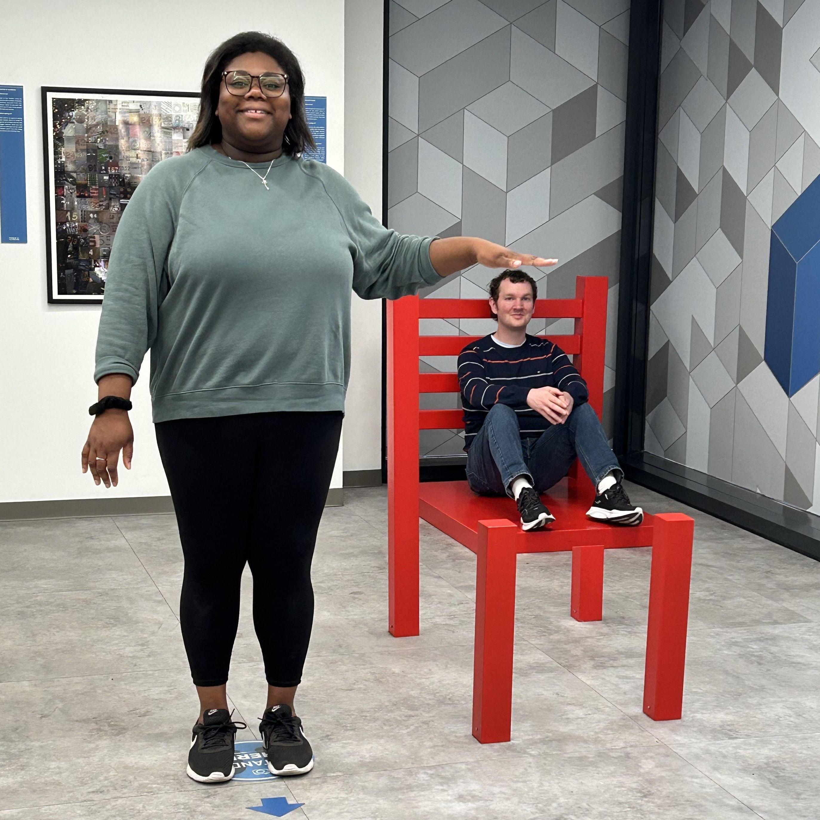 Checked out the Museum of Illusions in DC