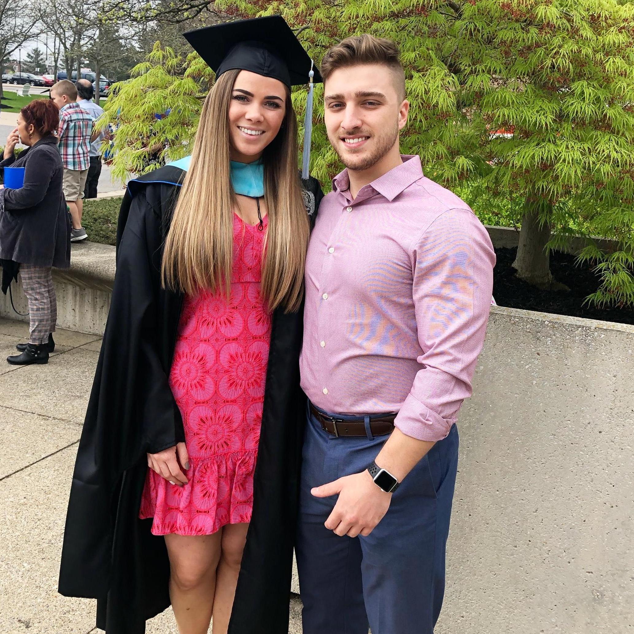 Sam’s graduation from the University at Buffalo.