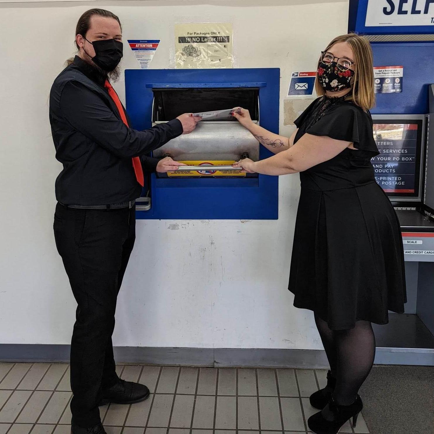 Mailing in our marriage license ~ May 13, 2022