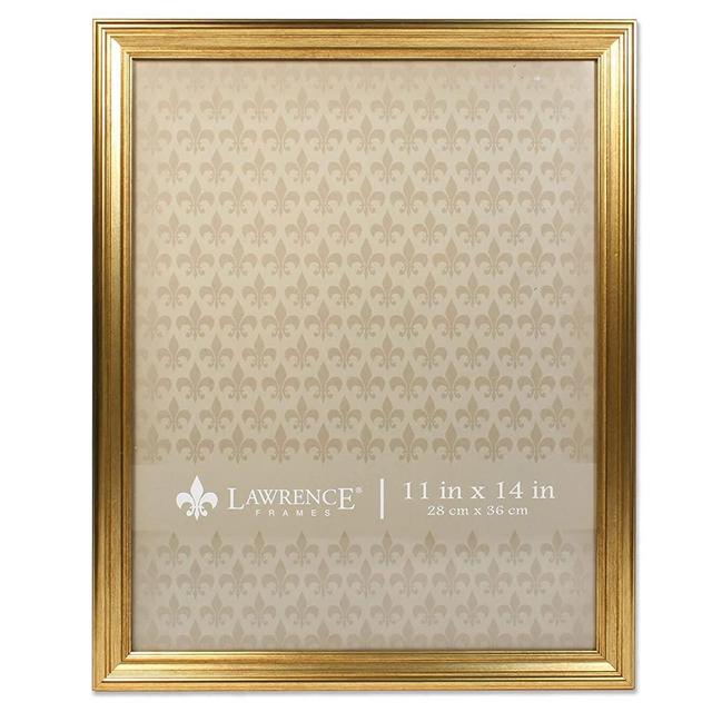 Lawrence Frames 11x14 Sutter Burnished Gold Picture Frame
