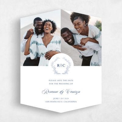 Diamond Wedding Save the Date - Eleanora Multiphoto