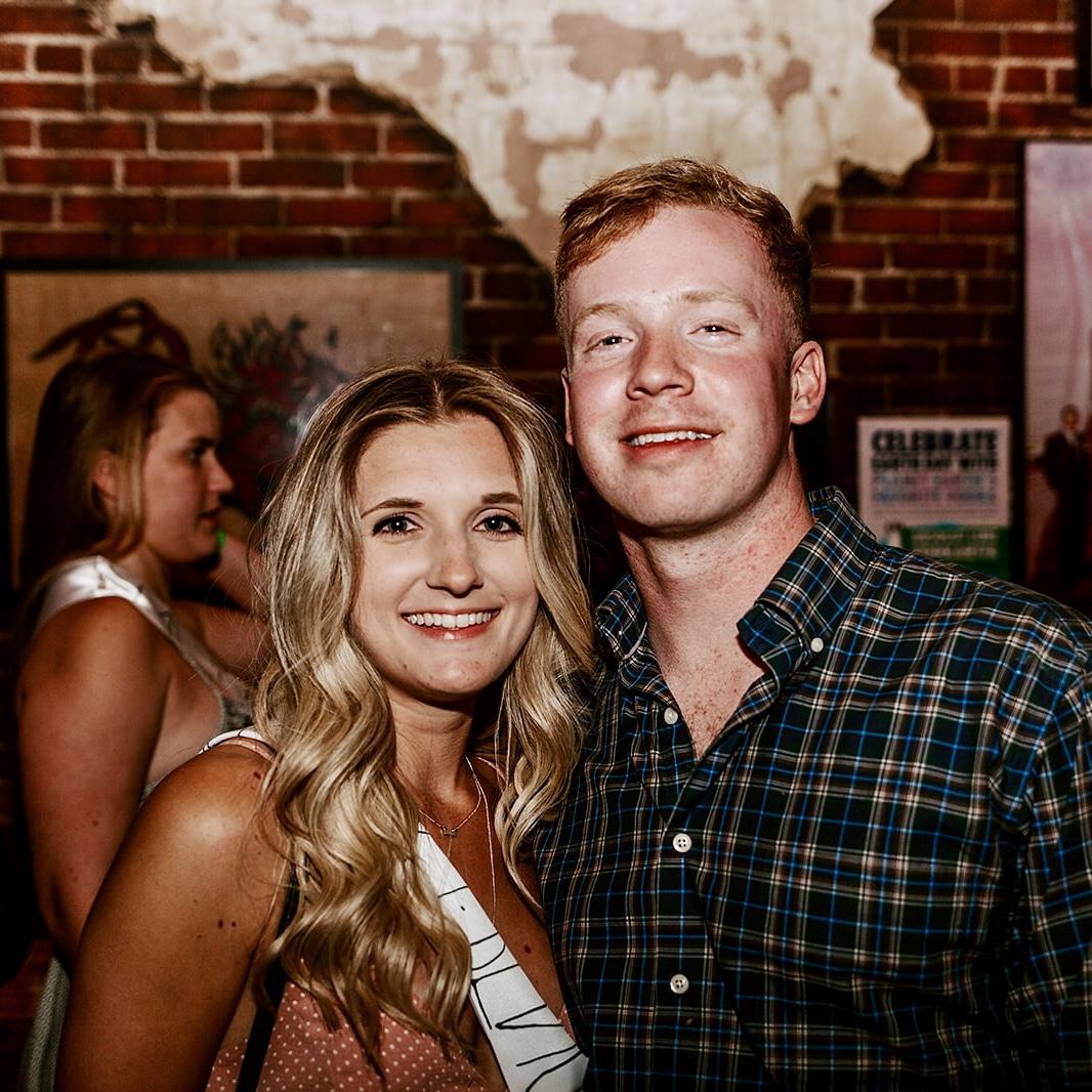 Our first date at the last Chi Omega function.