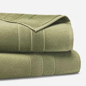 Super-Plush Turkish Cotton Bath Sheets (color fresh moss)
