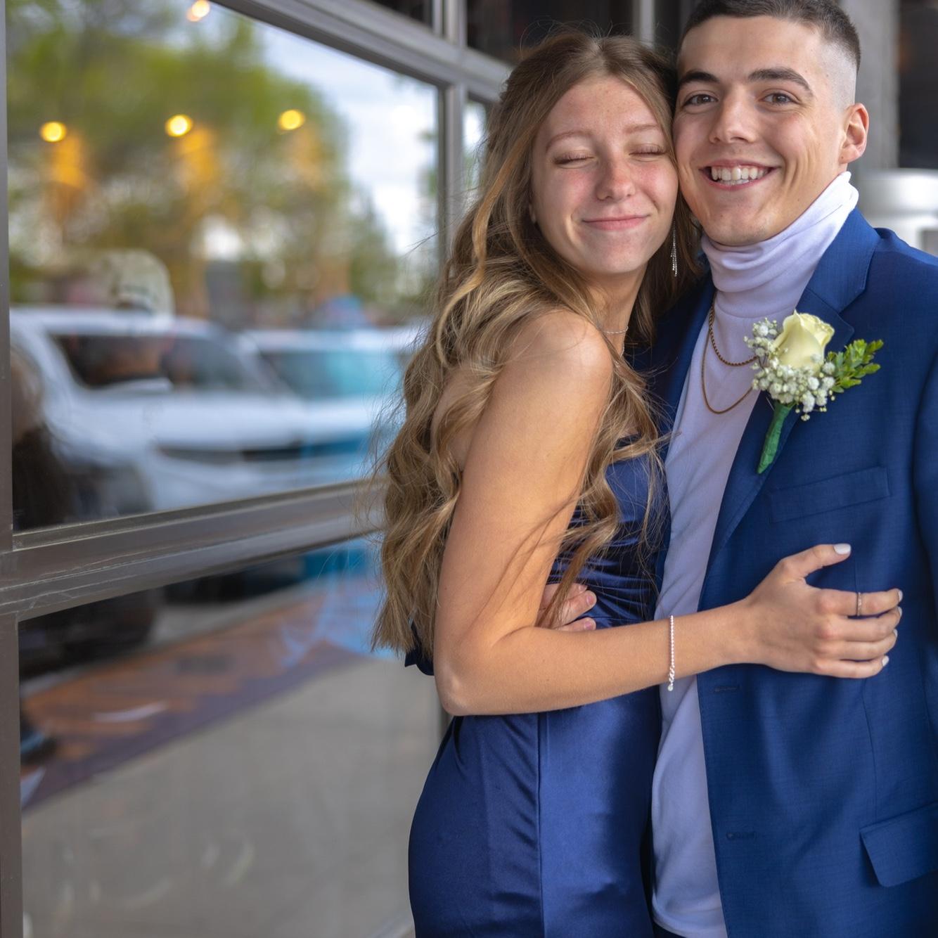 Went to BriAnn’s senior year prom together 💙