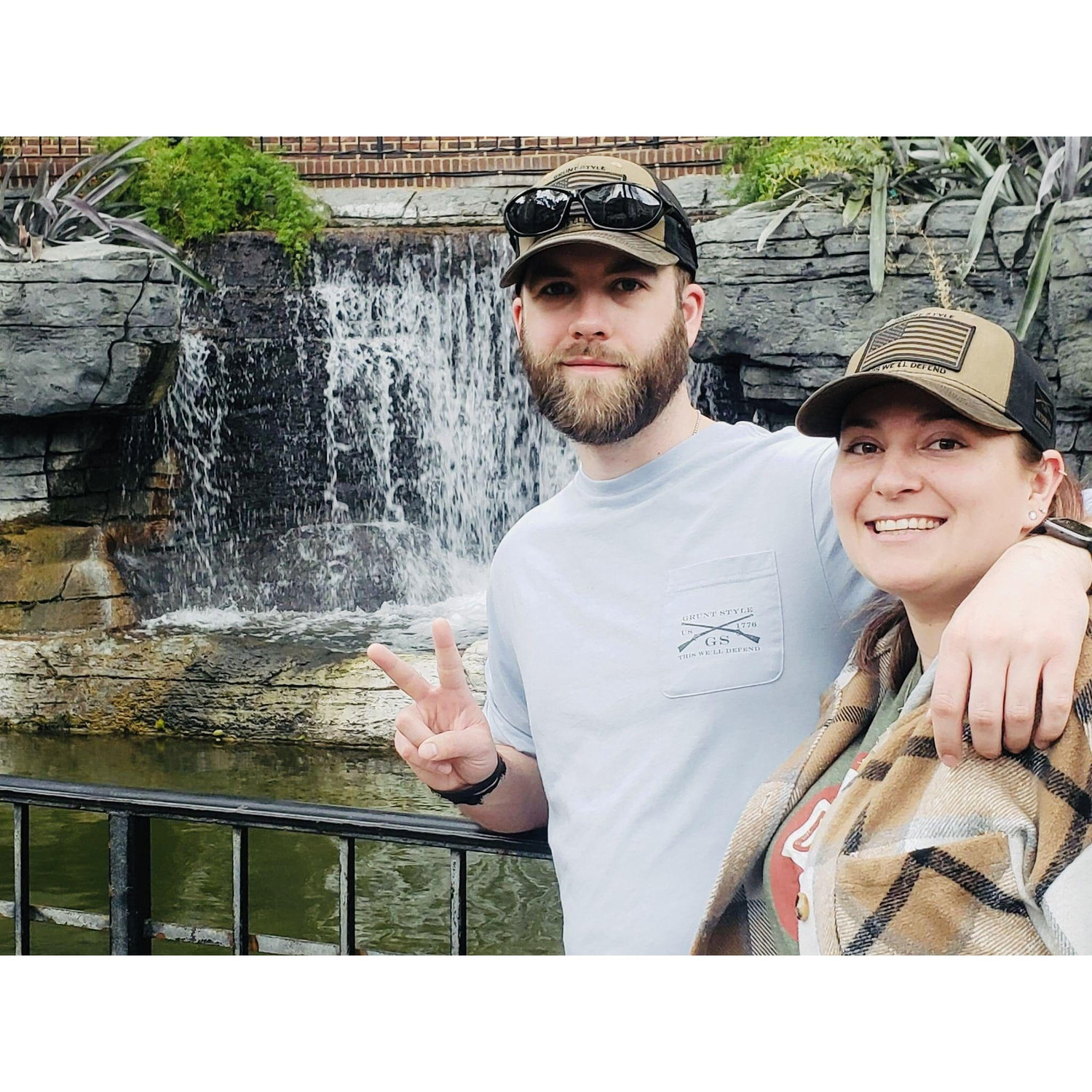 Our first visit to Opryland with Jessica's parents