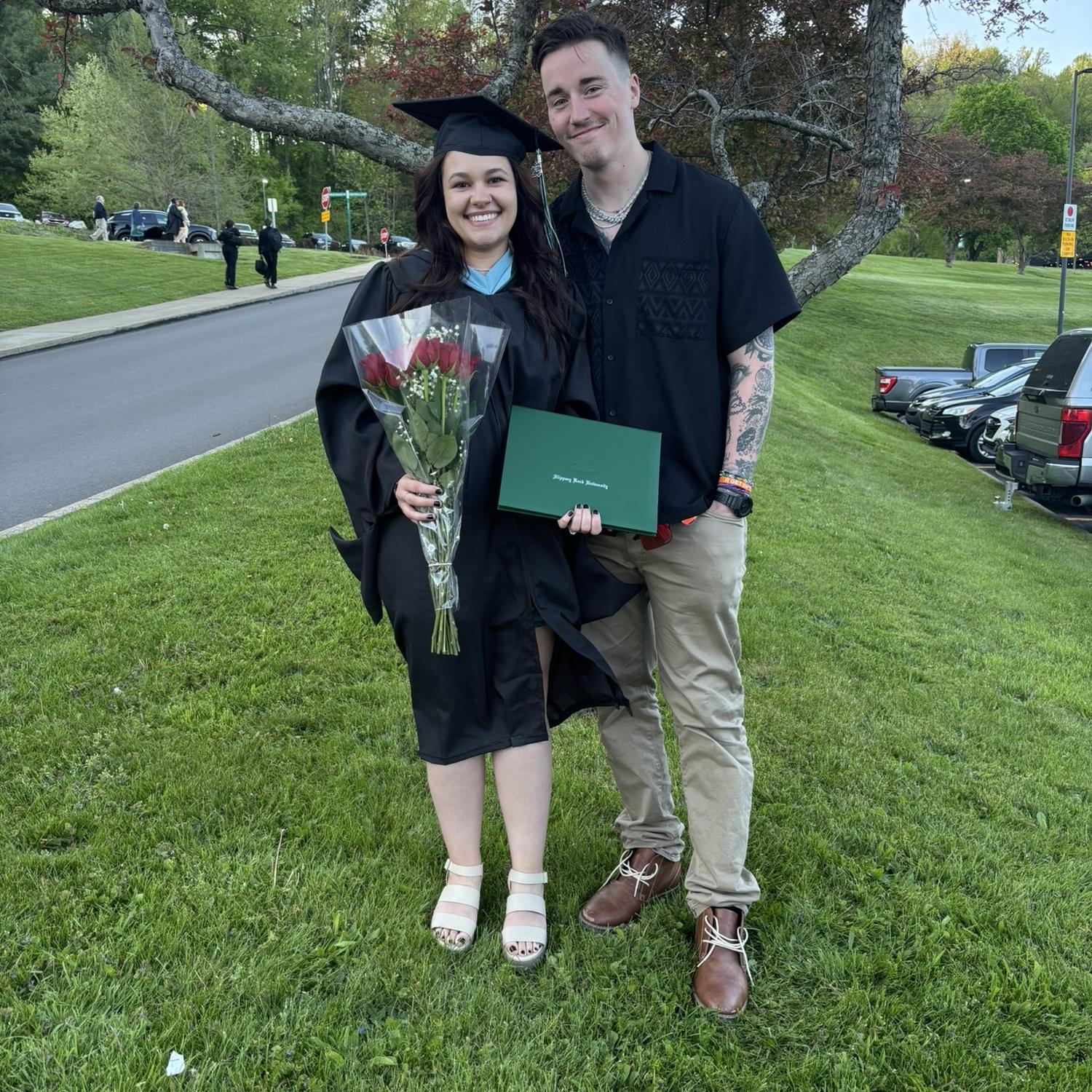 Ashley graduated with her Master’s!
