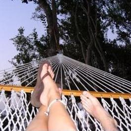 Nothing like laying in a hammock in the Florida Keys.