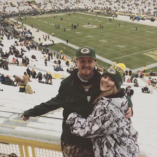 2016 Lizzy’s first Packer game -Lambeau Field, Green Bay, WI