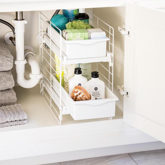 Iris Sliding 2-Drawer Organizer