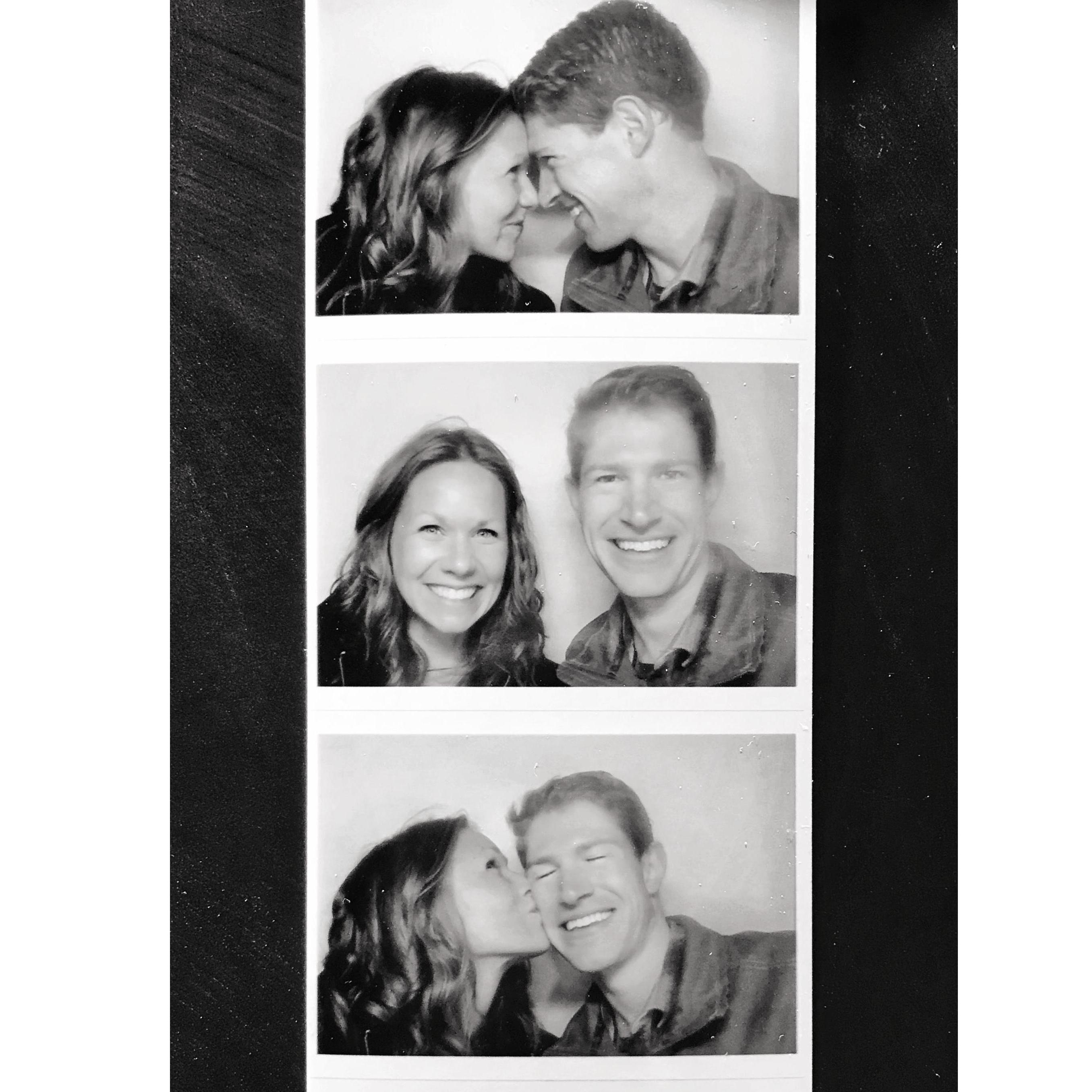 Our first picture together -- December 2018. We went ice skating. Ryan asked Regan to go with him to to the resident Christmas party as his girlfriend... AWW, we were official.