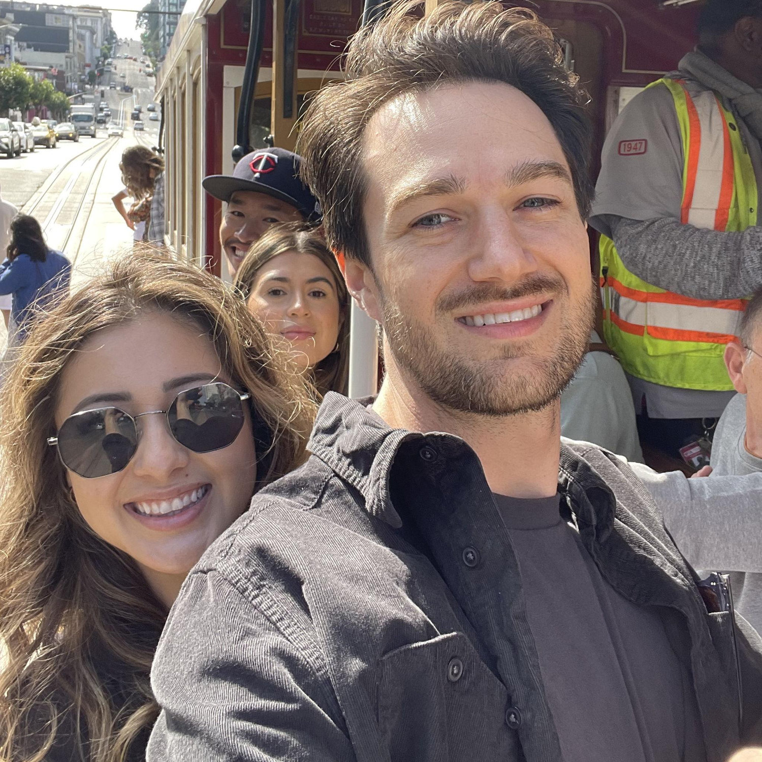 Cable car date - SF - September 2023 - Monica & Wayne