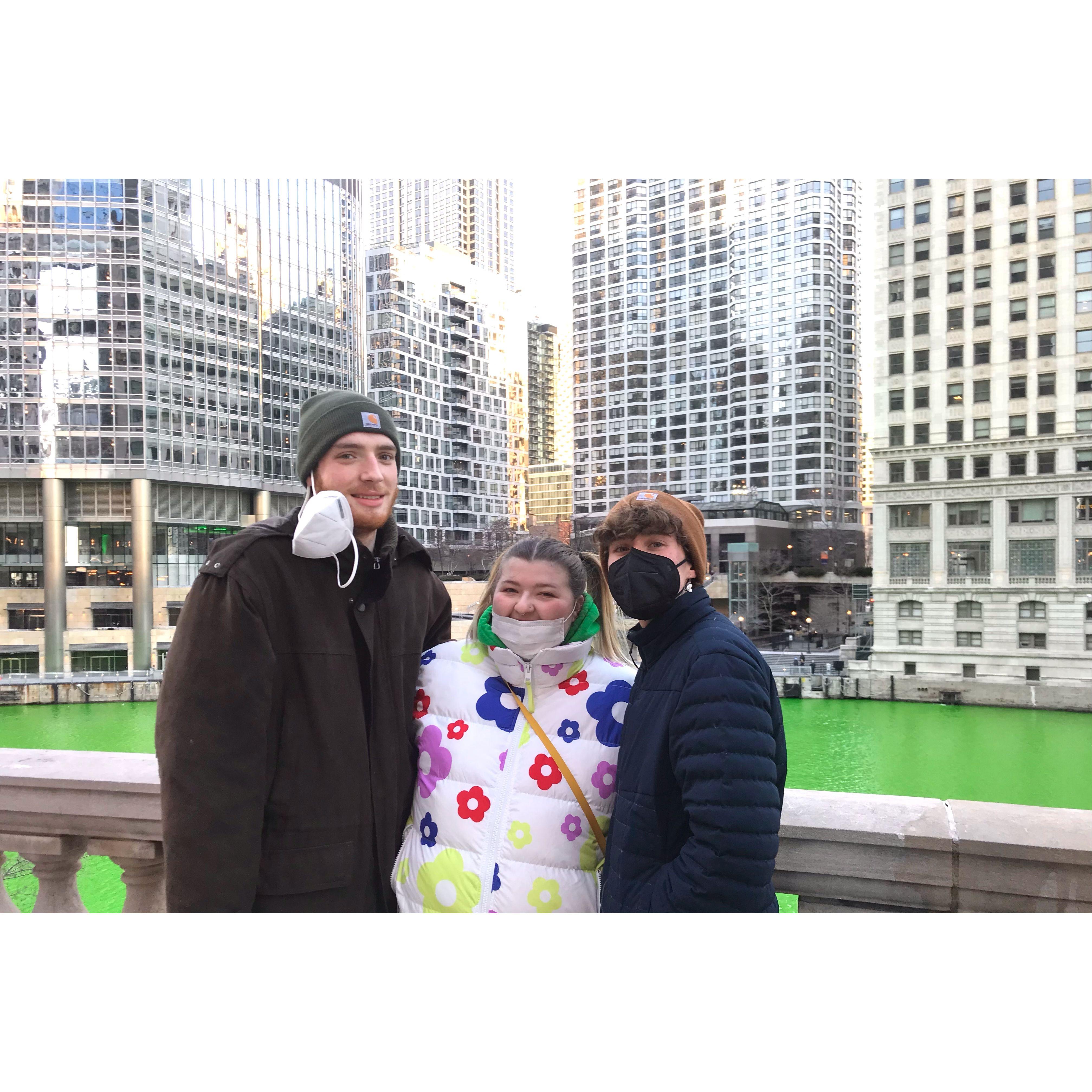 Gabby, Desmond, and James in Chicago!