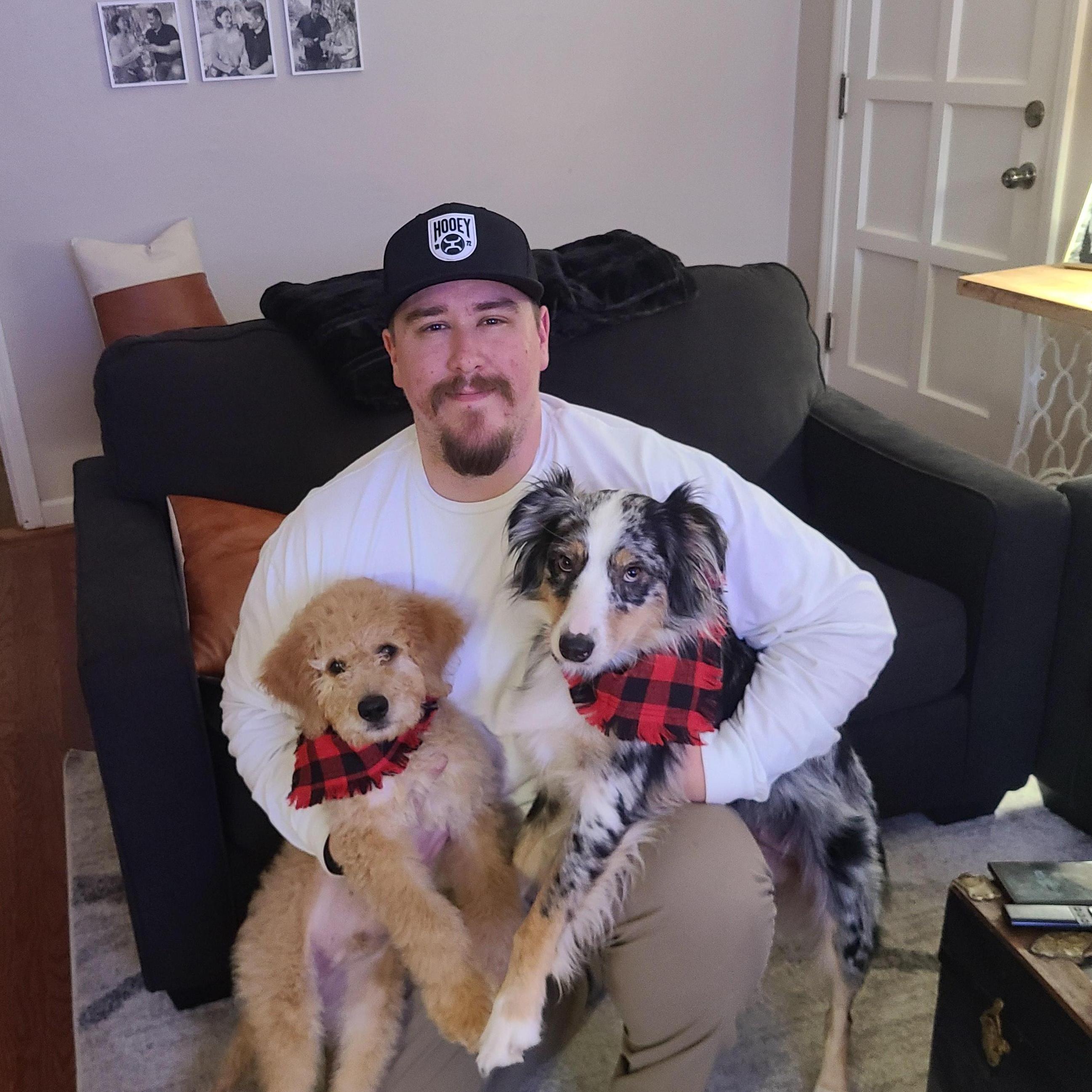 Our fur babies Penny and Murphy