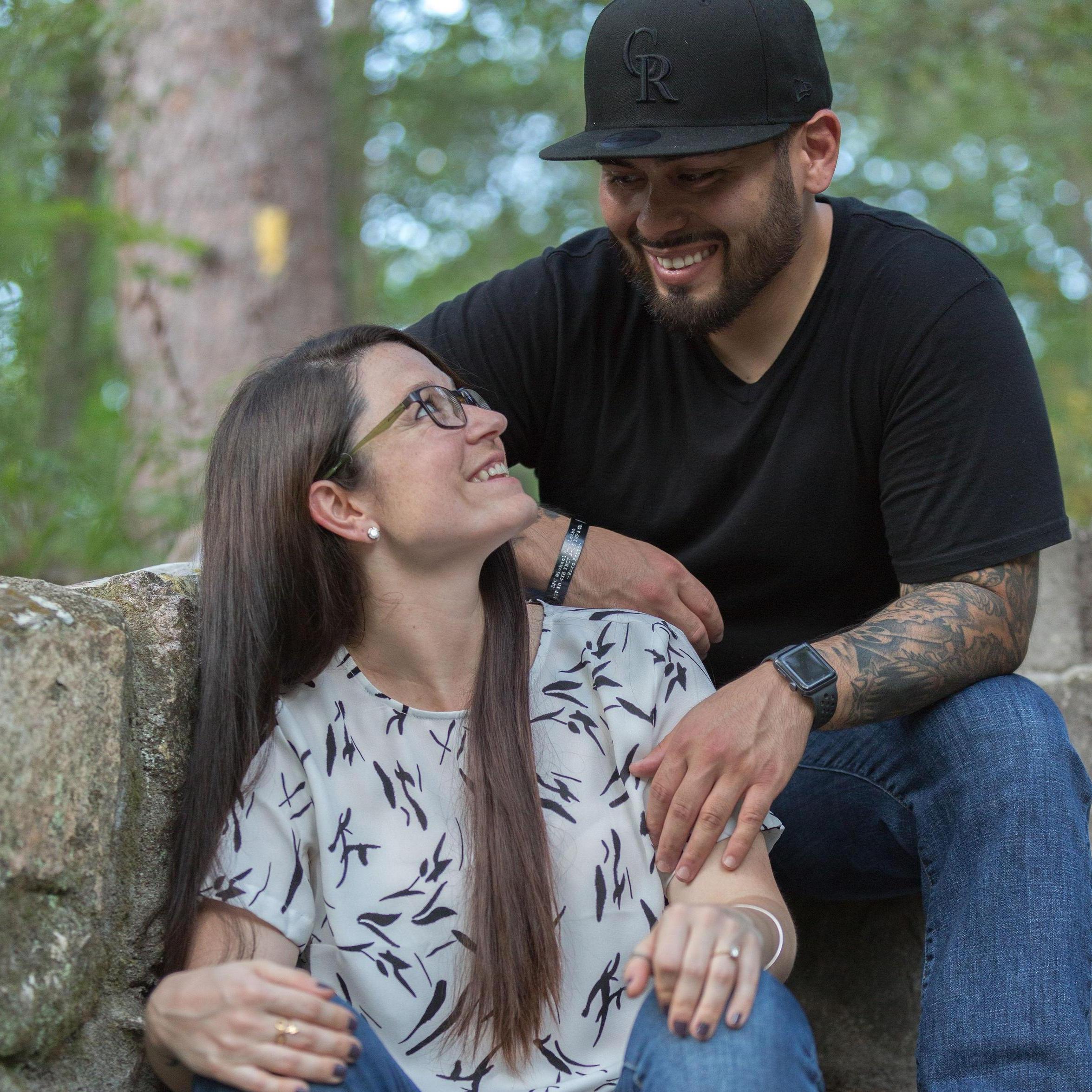 Love shown with real smiles