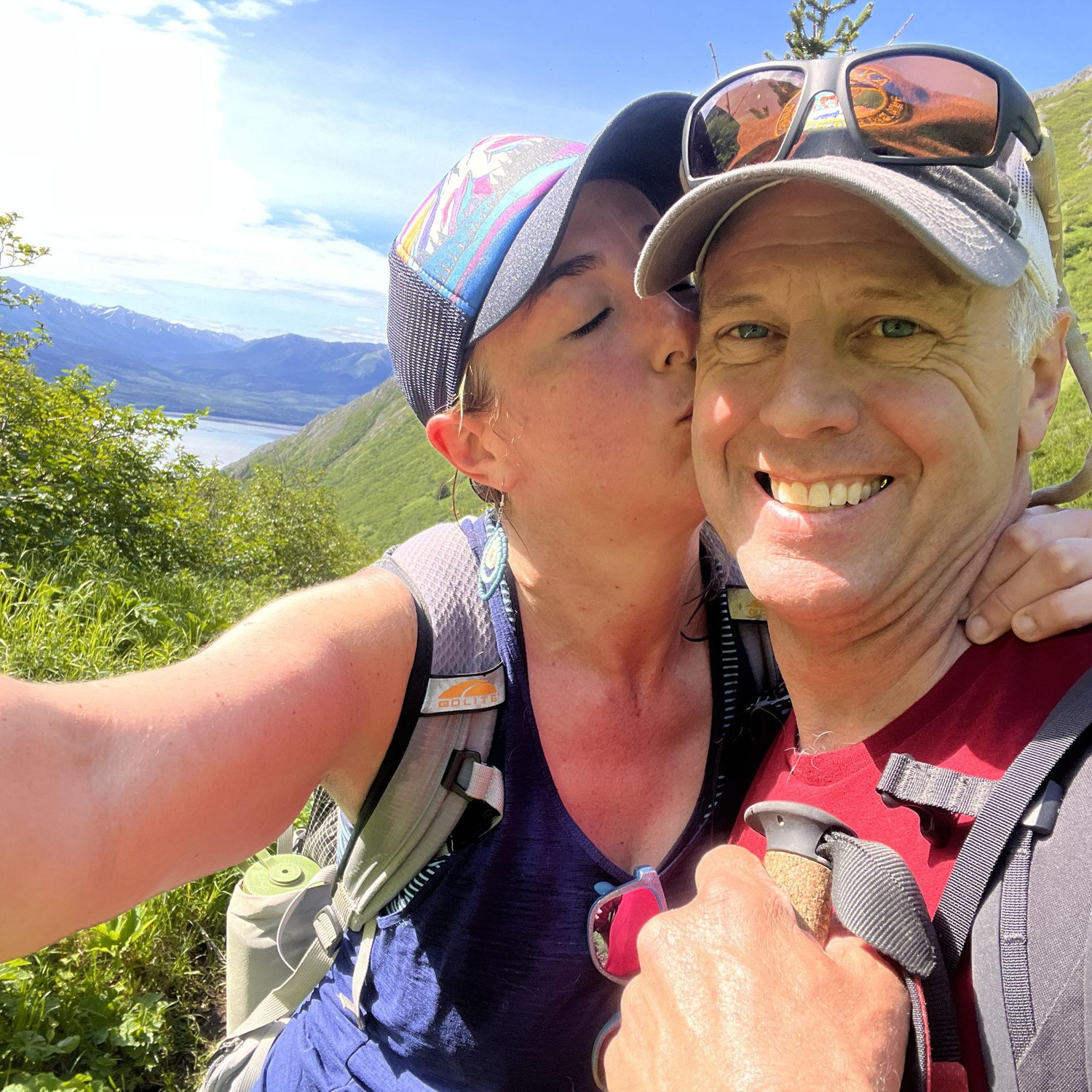 On the way to Falls Creek - where now we will both get to say yes