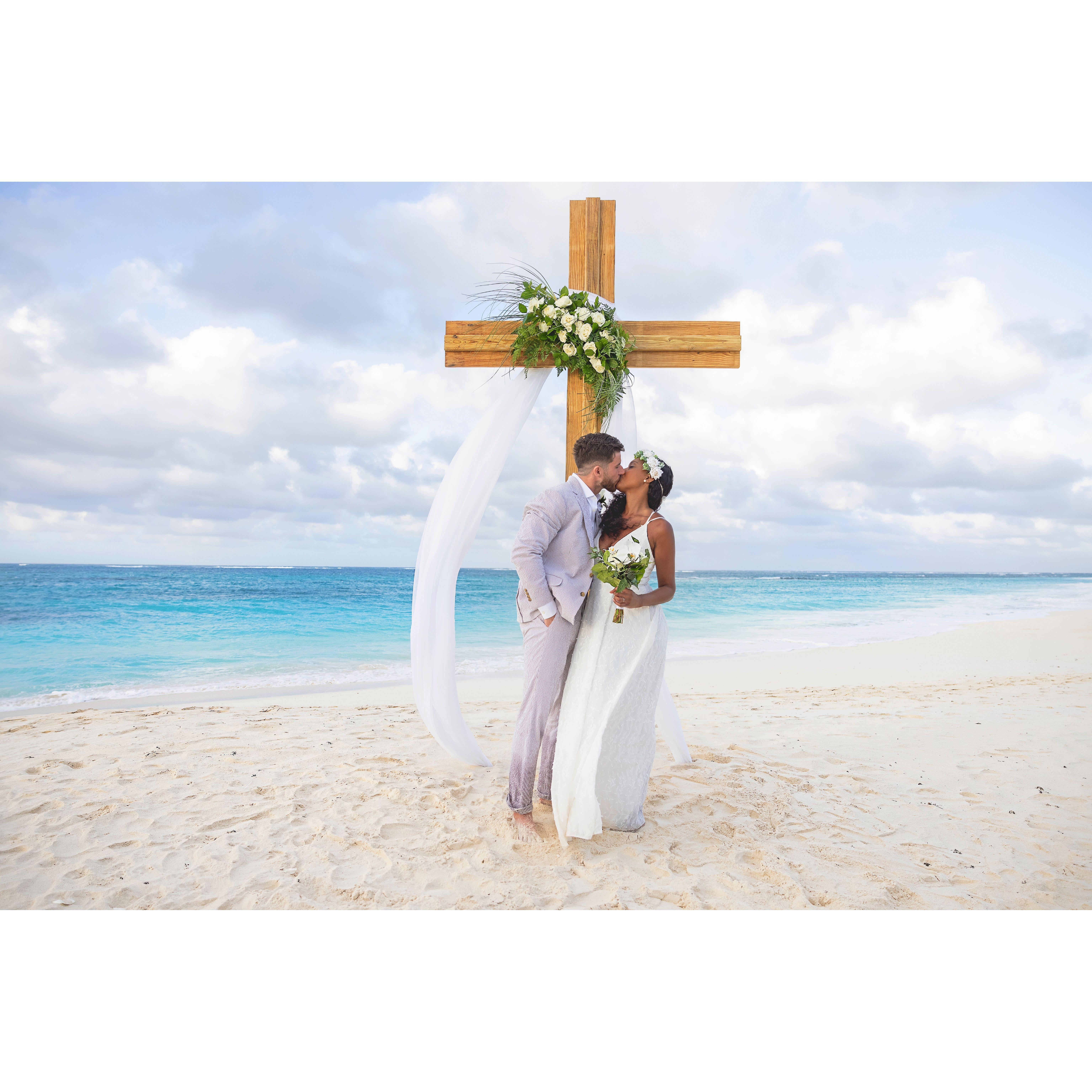 Wedding photo in Anguilla!
