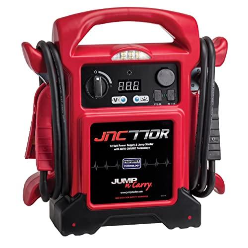 Clore Automotive JNC770R Jump-N-Carry Red 1700 Peak Amp Premium 12 Volt Jump Starter