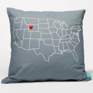 Heart in Jackson Pillow