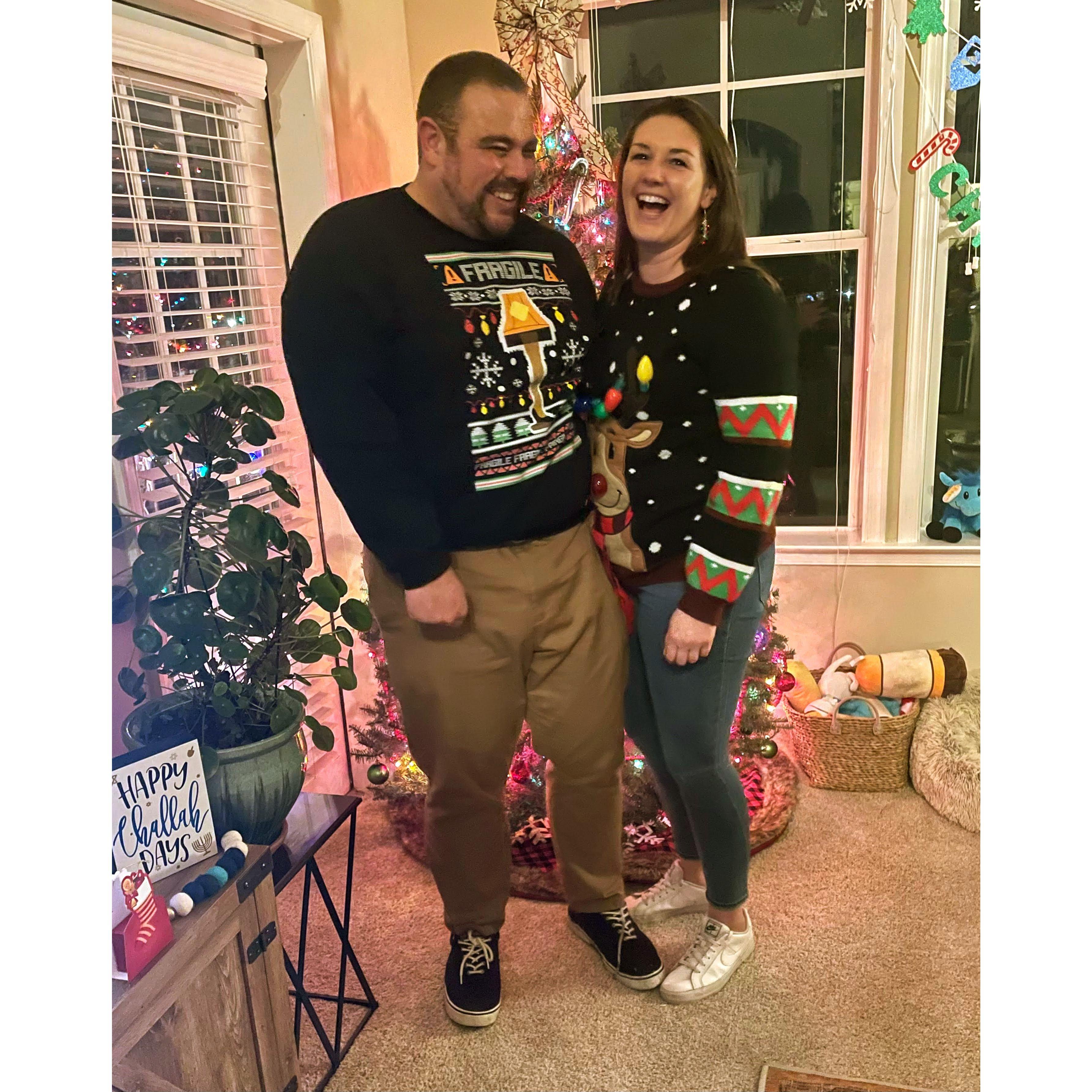 First Christmas Party. December 2021.