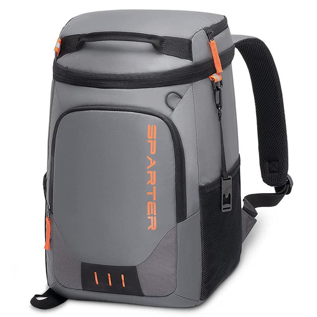 SPARTER Backpack Cooler Insulated Leak Proof 33 Cans, Waterproof Lightweight Insulated Backpack Ice Chest, Portable Soft Cooler Bag for Beach Travel Camping Lunch