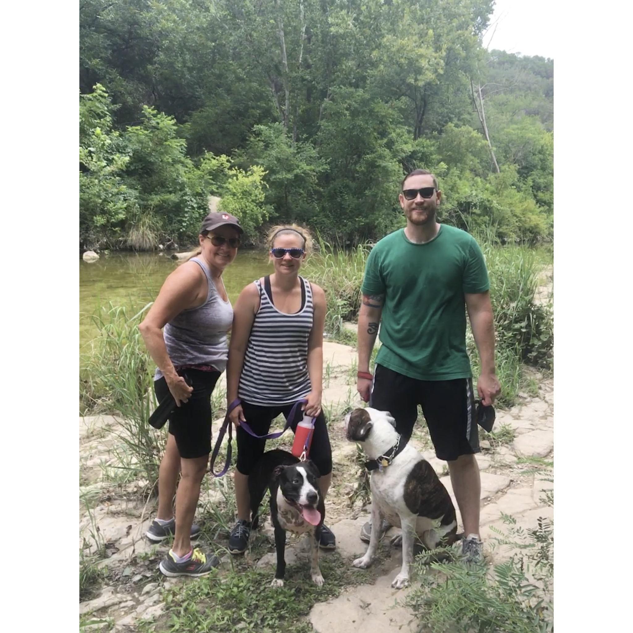 Hiking in Austin 2017