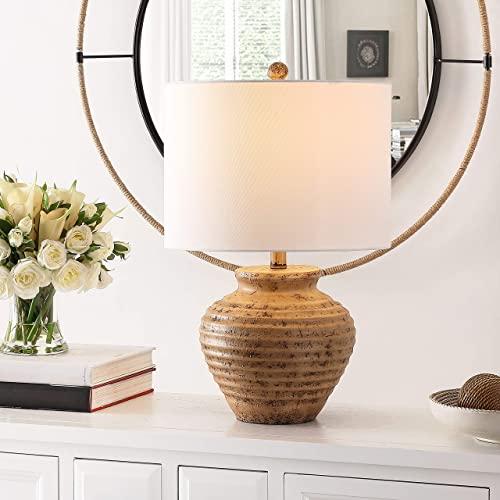 Safavieh Lighting Collection Kamryn 23-inch Brown Table Lamp (LED Bulb Included) TBL4351A