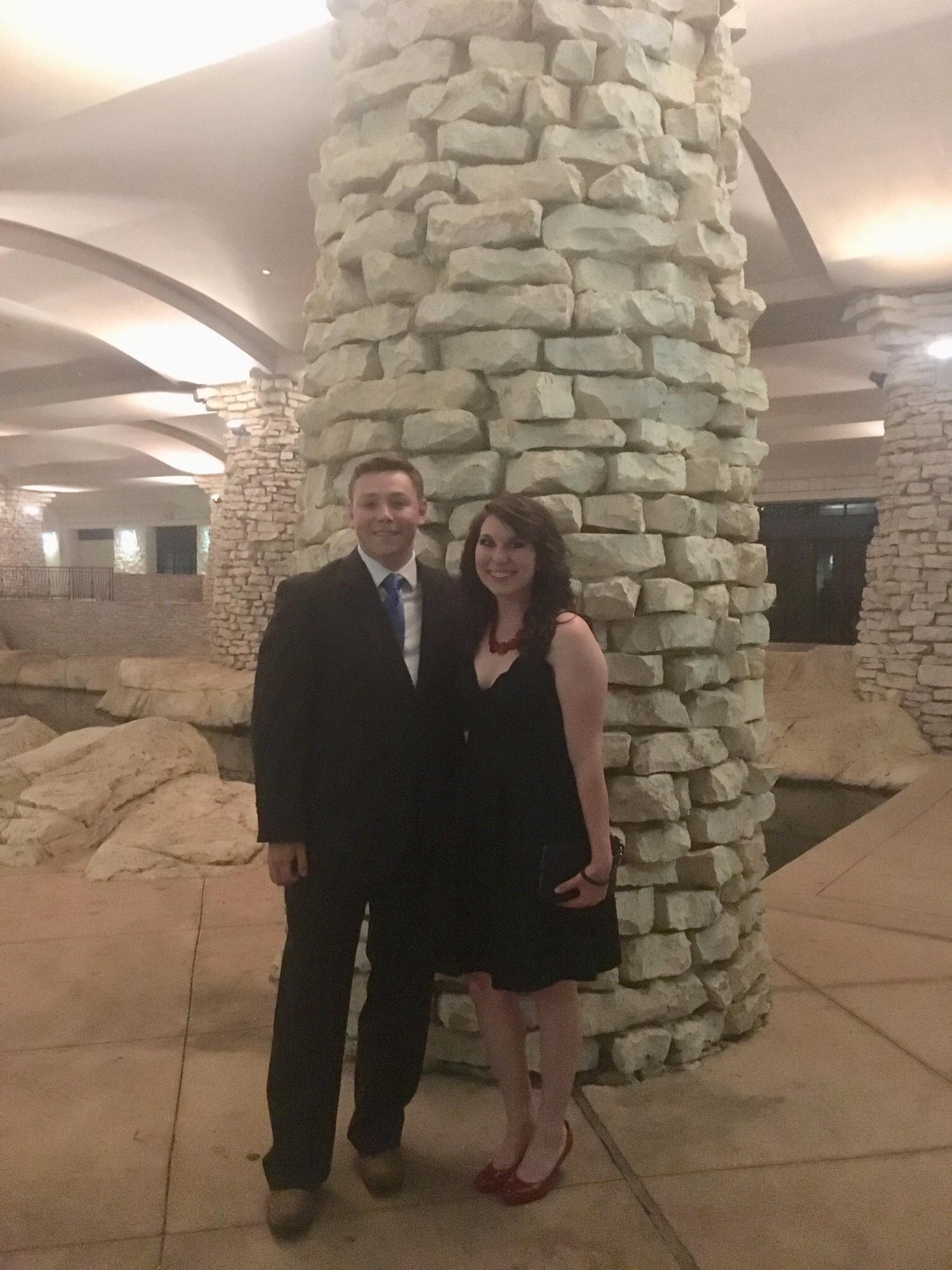 One of our stops on our Texas vacation,  dinner at the Chart House restaurant (at the top of the Tower of Americas).