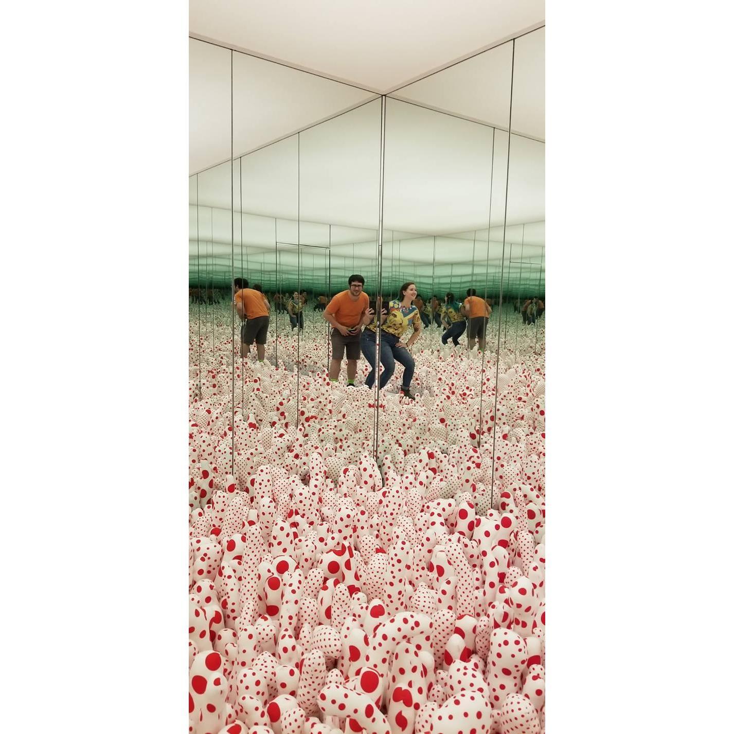 Yayoi experience at the Cleveland Museum of Art