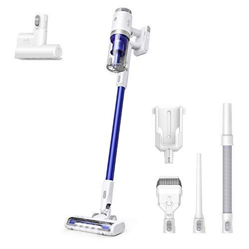 eufy Anker, HomeVac S11 Go Stick-Vacuum Cleaner, Lightweight, Cordless, 120AW Suction Power, Detachable Battery, Deep Clean Carpet to Hard Floor, White