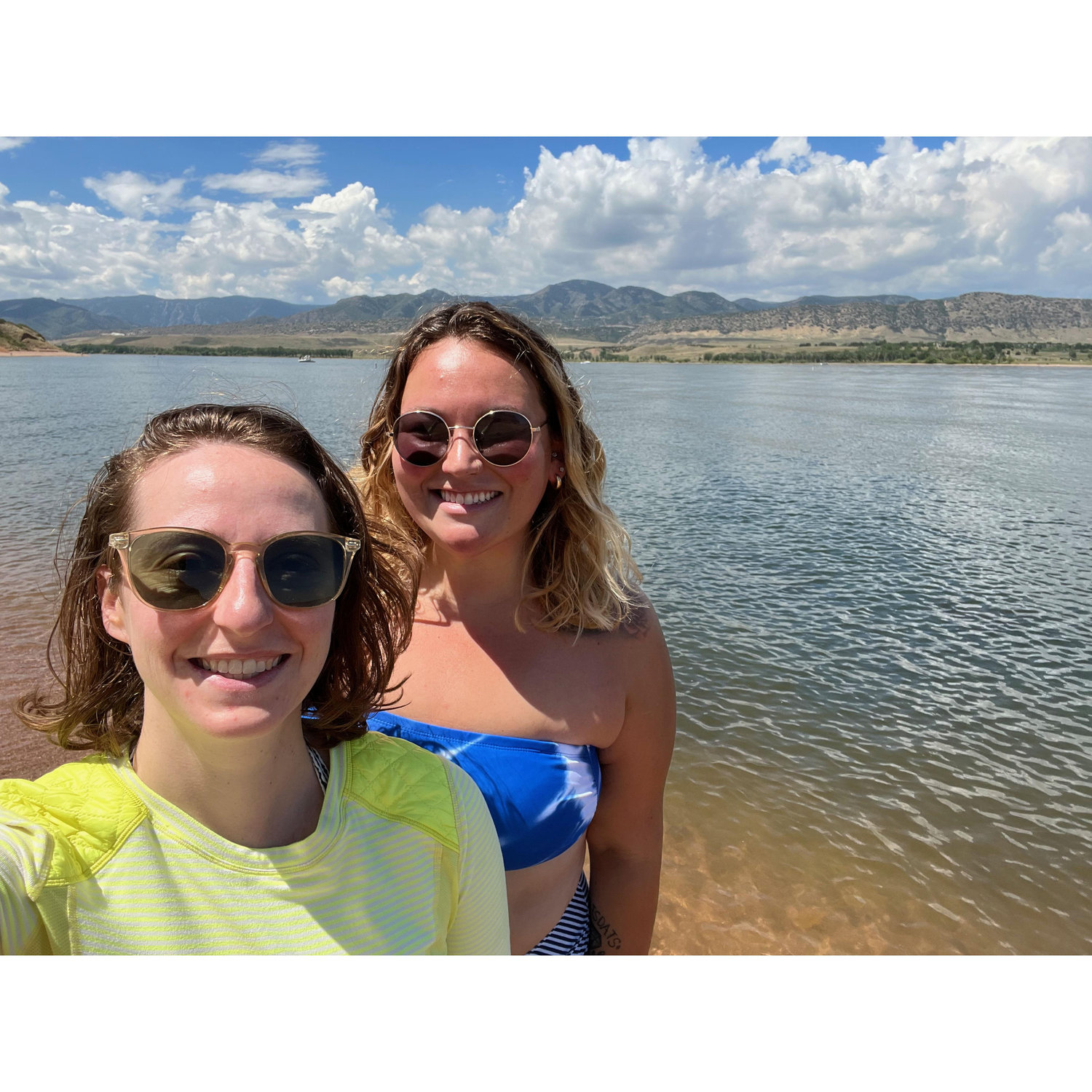 Our first kayaking experience in Colorado.