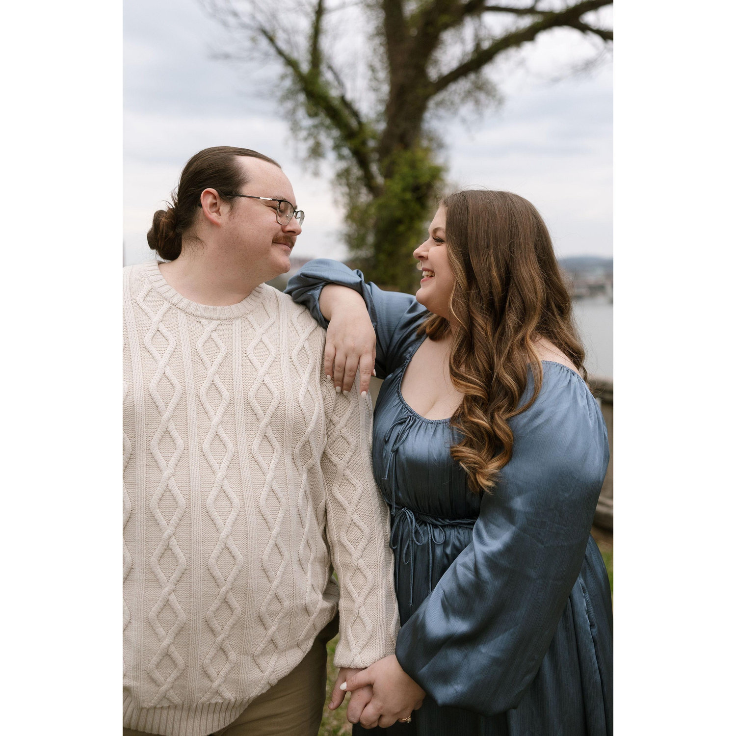 A few photos from our engagement photo session in March 2024