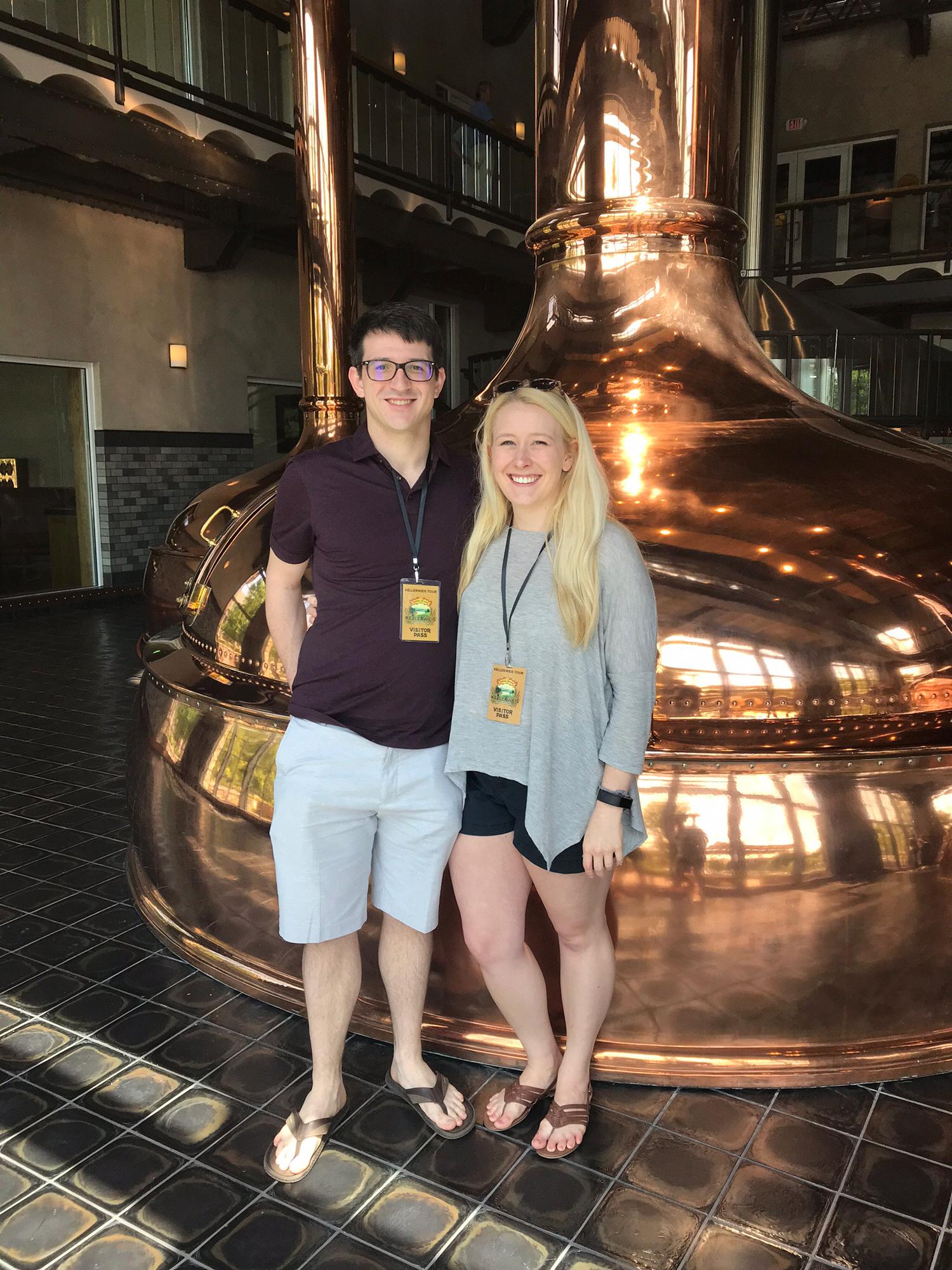 May 2018, touring Sierra Nevada Brewing
