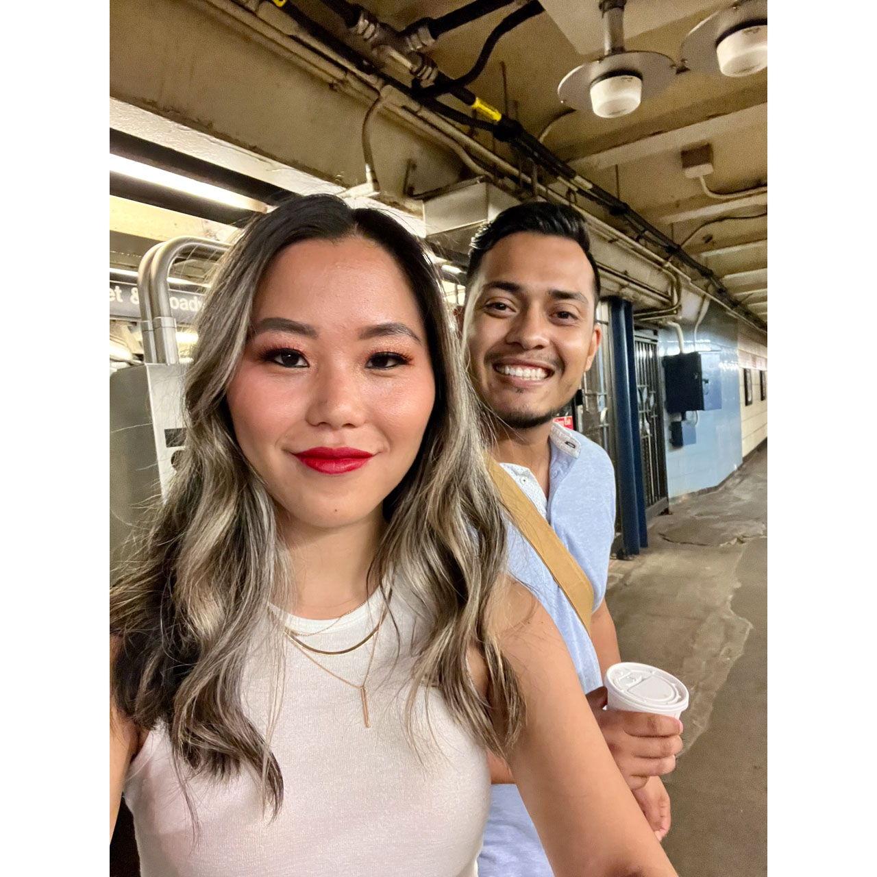 Asking her to marry me, but she didn't "know"