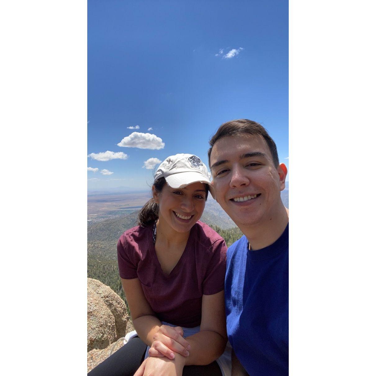 May 2021, New Mexico, our first trip together