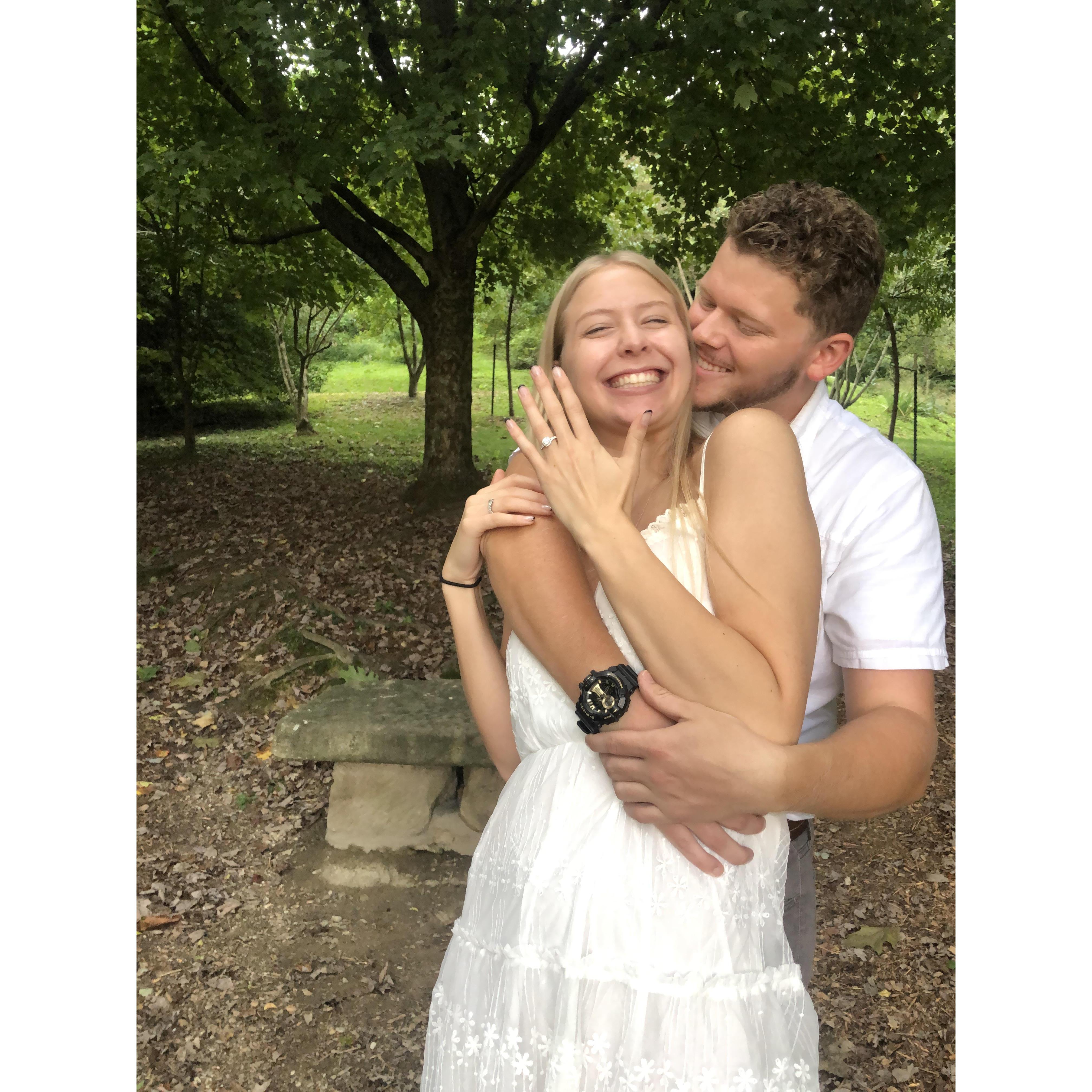 WE'RE ENGAGED!!