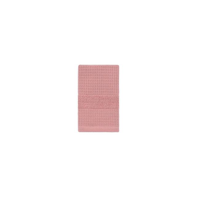 Haven™ Organic Cotton Waffle & Terry Washcloth in Cameo Brown