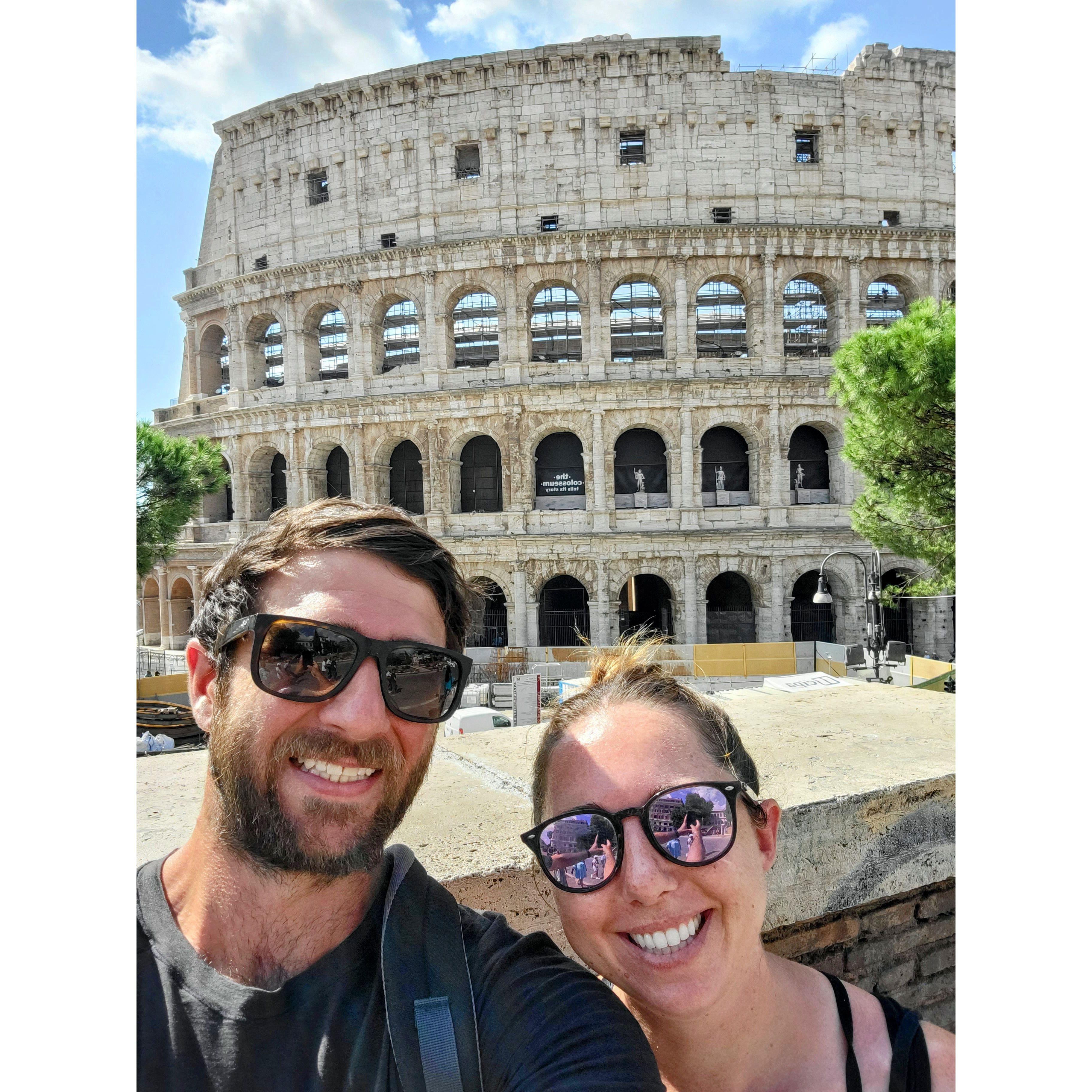 The Colosseum in Rome in 2022