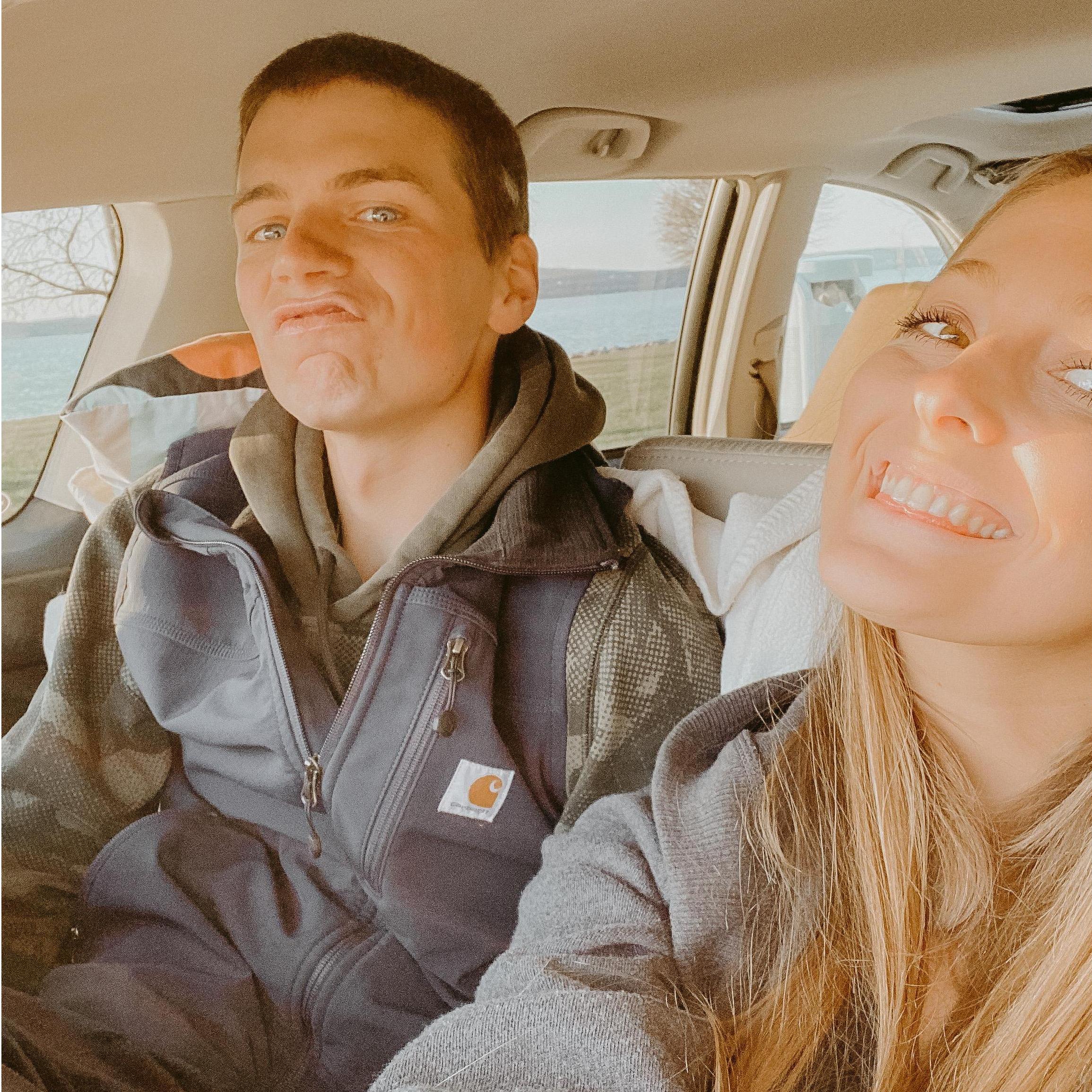 this photo was taken shortly before peter proposed, 2020