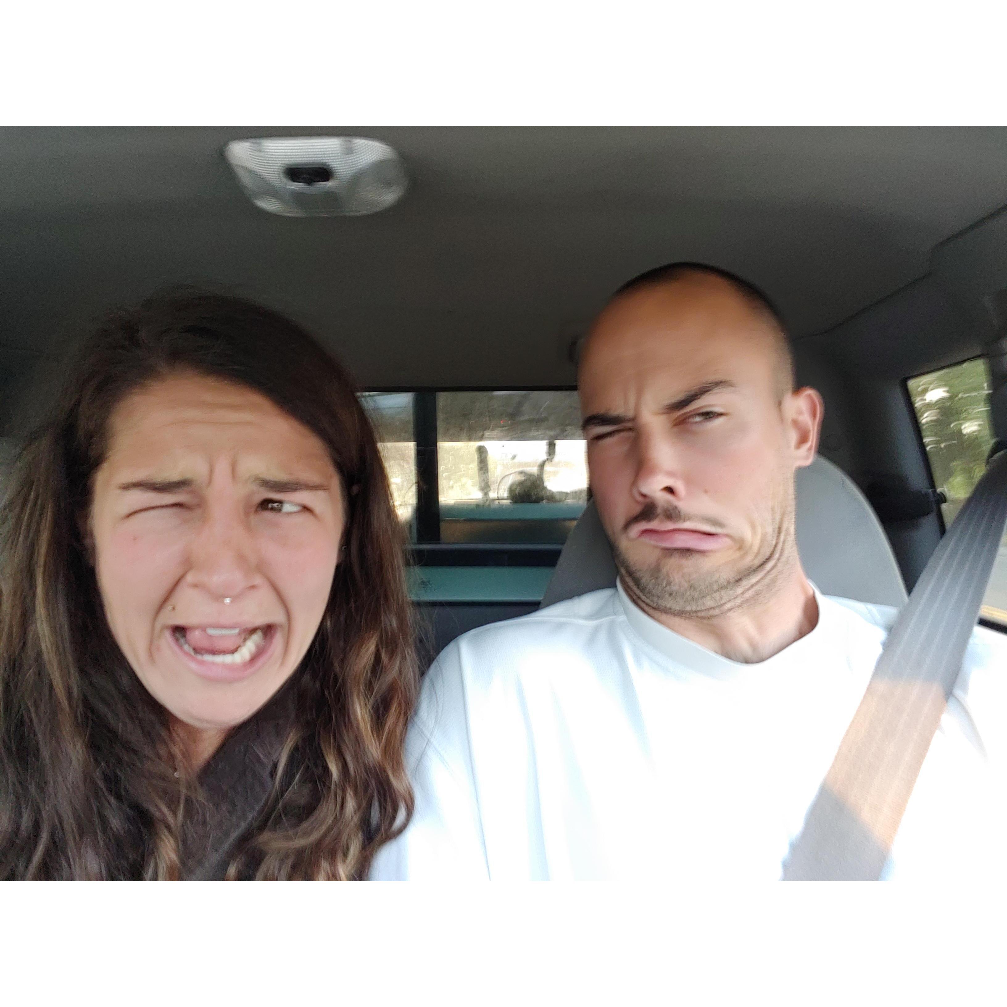 Can't go anywhere with these two.