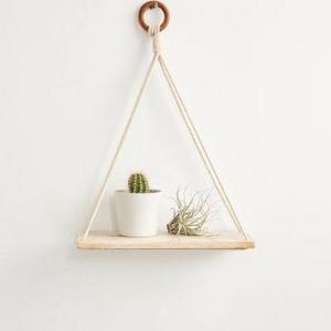 Elie Wooden Hanging Shelf