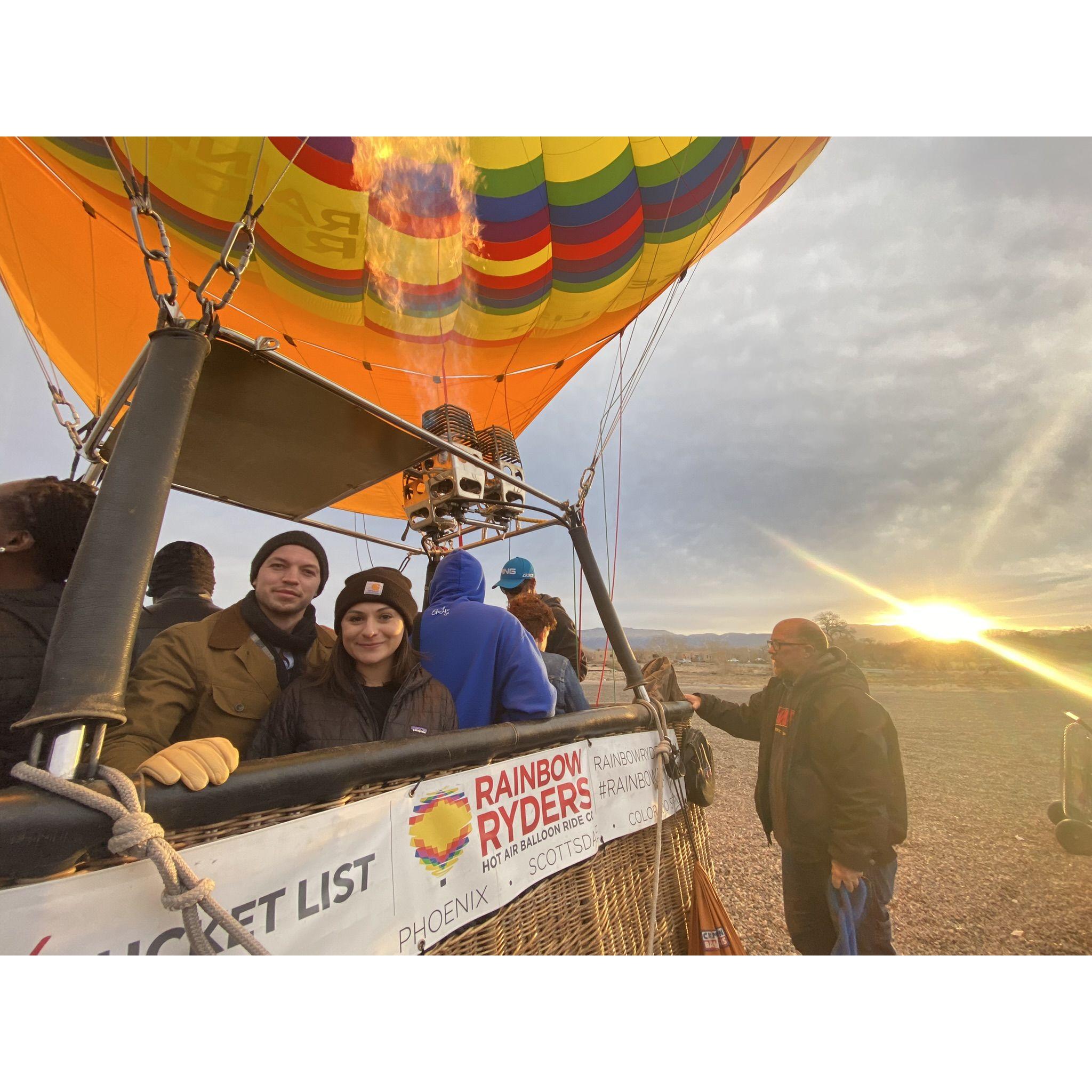 Hot Air Ballooning in New Mexico