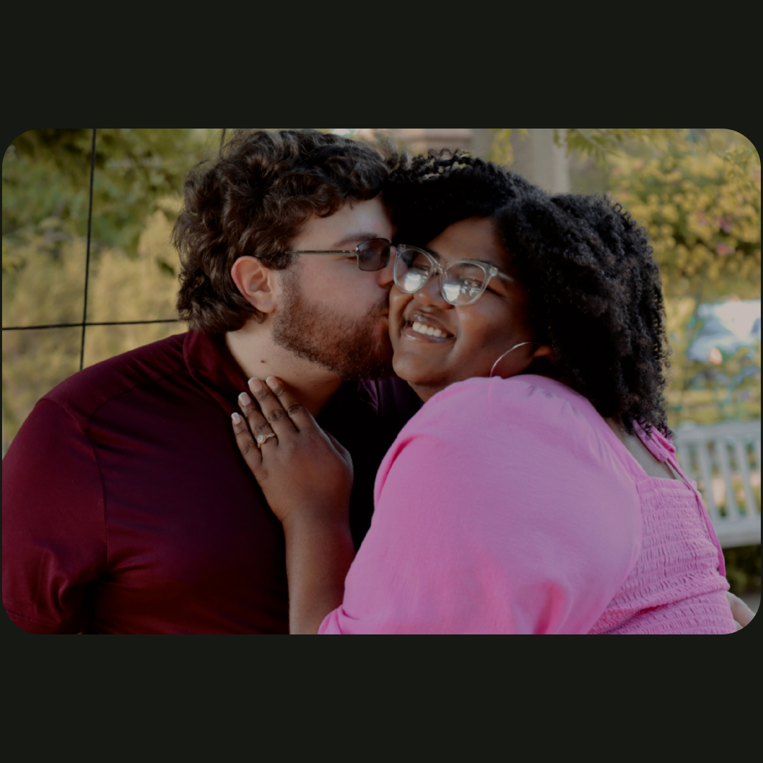 A cute photo from our engagement shoot!