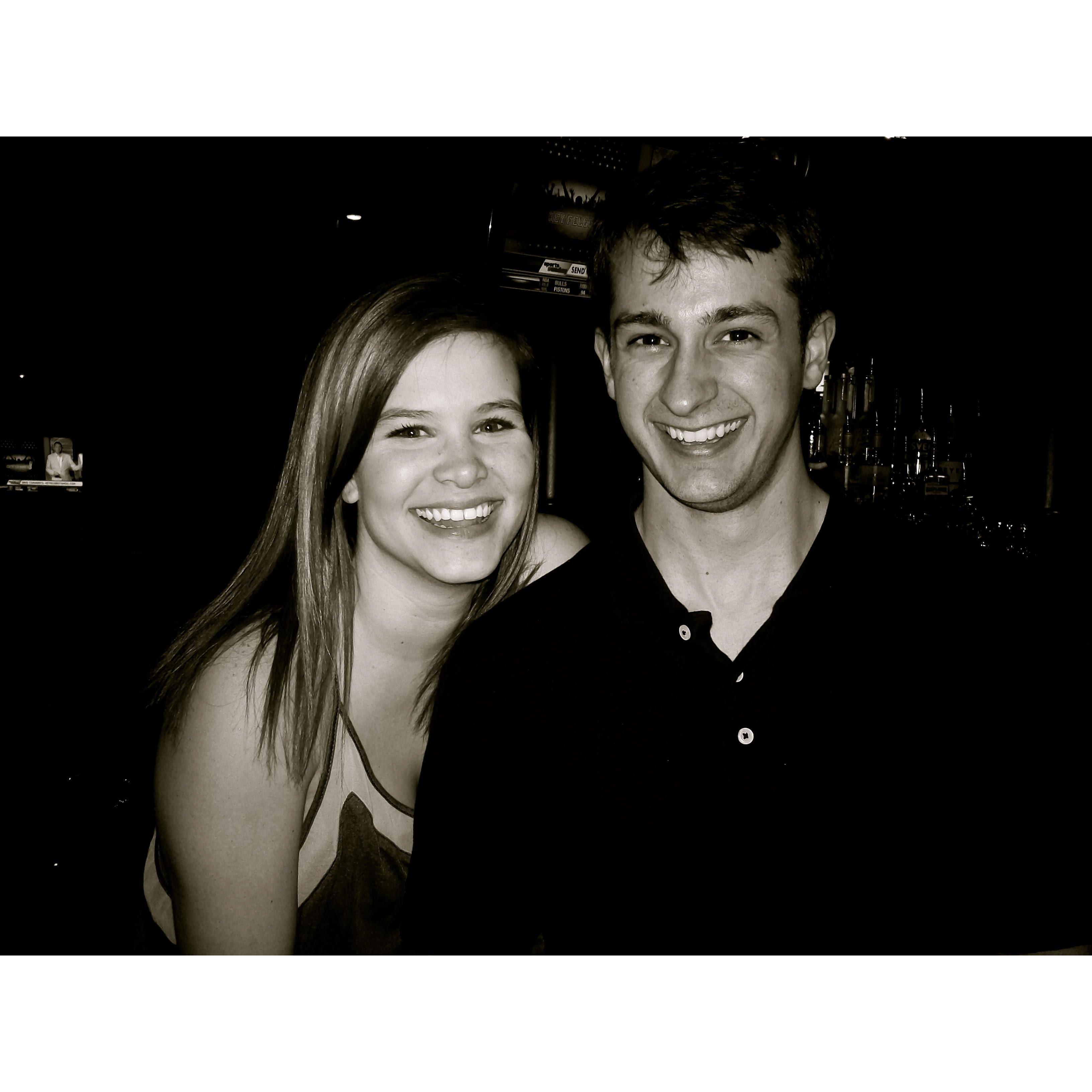 This is one of our very first photos together =)