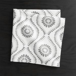 Kiran Grey Medallion Napkin