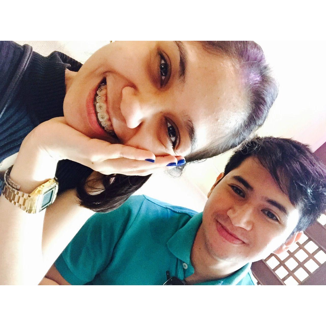 Days after, Kim had to go back to work. Big boyfriend pants was worn this day, driving her from Batangas to BGC. This was taken at the same Starbucks from the first photo, just with more love. Haha!