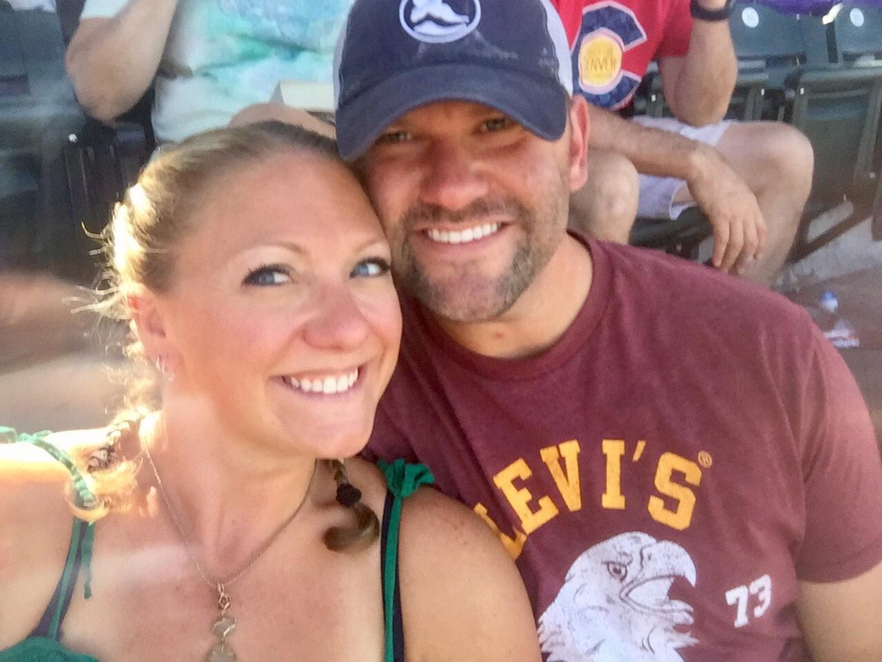 Celebrating Labor Day at The Taste of Colorado and a Rockies game!