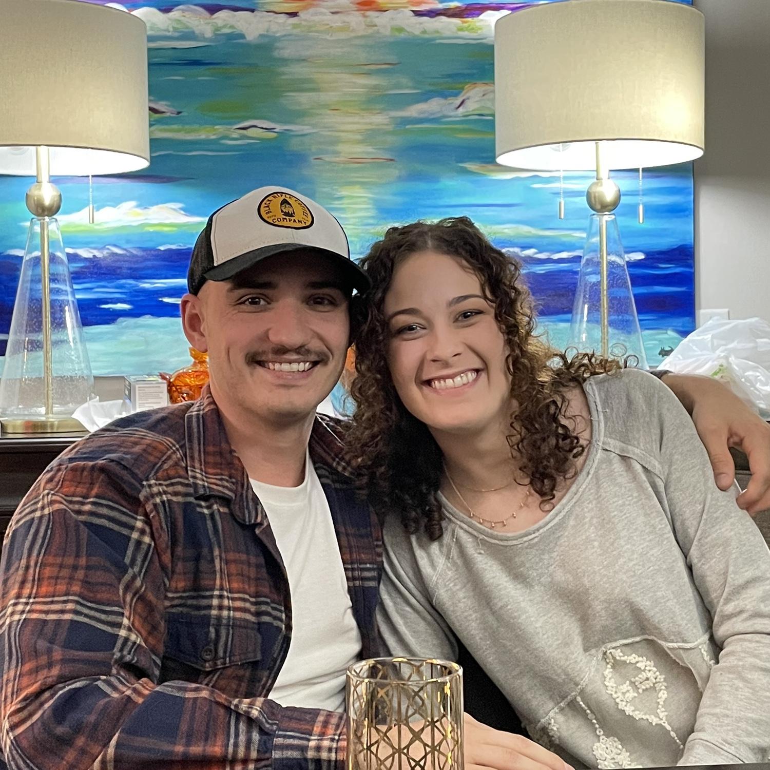 Our second New Year’s Eve together - we met New Year’s Eve the year prior.