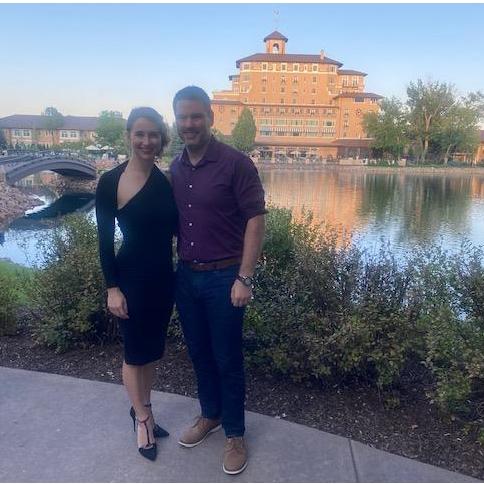 We had a marvelous time at the Broadmoor and enjoyed dressing up.